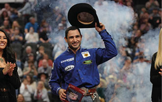 during the second round of the Kansas City Unleash The Beast PBR  Photo By: Andy Watson Bull Stock Media