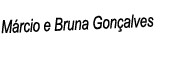 Márcio e Bruna Gonçalves 