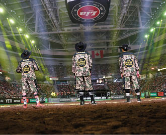 during the second round of the Albany Unleash The Beast PBR. Photo By: Andy Watson / Bull Stock Media