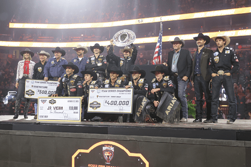 during the third day of the PBR Teams Championships event  Photo by: Bull Stock Media