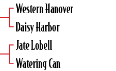 Western Hanover Daisy Harbor Jate Lobell Watering Can