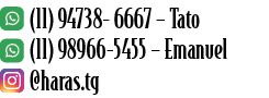 (11) 94738 6667 – Tato (11) 98966 5455 – Emanuel @haras.t