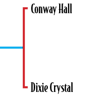 Conway Hall Dixie Crysta